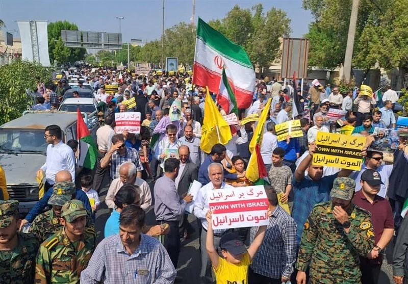 حمایت بوشهریها از مردم مظلوم فلسطین/ محکومیت جنایات رژیم اشغالگر قدس + تصاویر