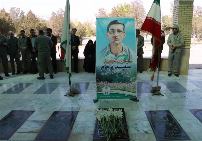 شهادت محیطبان خراسان رضوی پس از ۱۲ سال احراز شد/ سنگ مزار "سعید پرهام" تغییر کرد + فیلم و عکس