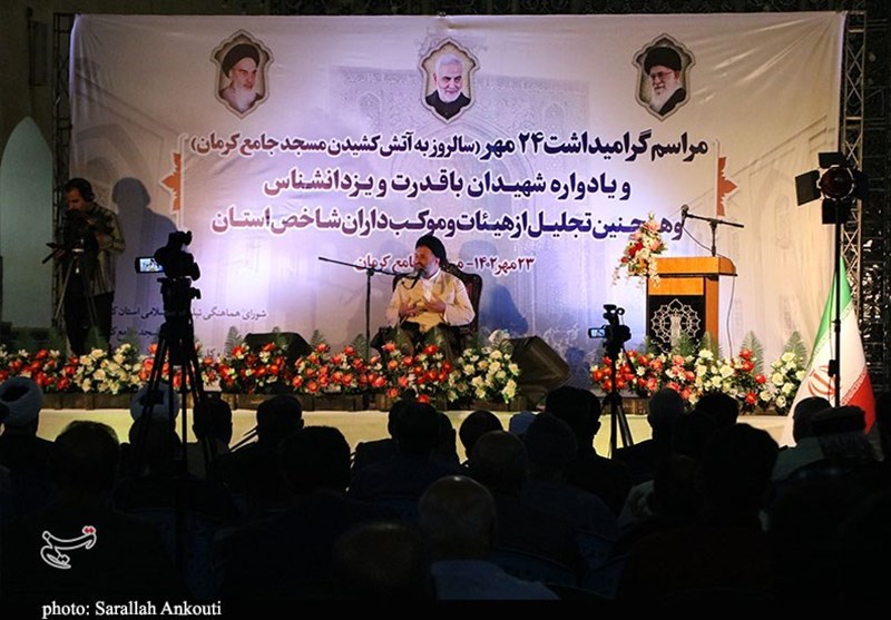 استان کرمان , شهید سپهبد قاسم سلیمانی , شهید , مسجد , انقلاب اسلامی ,