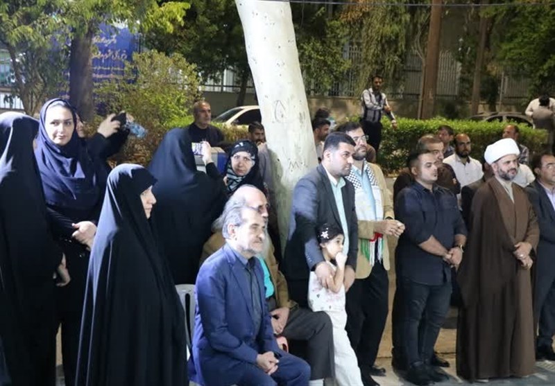 تجمع دانشگاهیان خوزستان در محکومیت اسرائیل + تصاویر