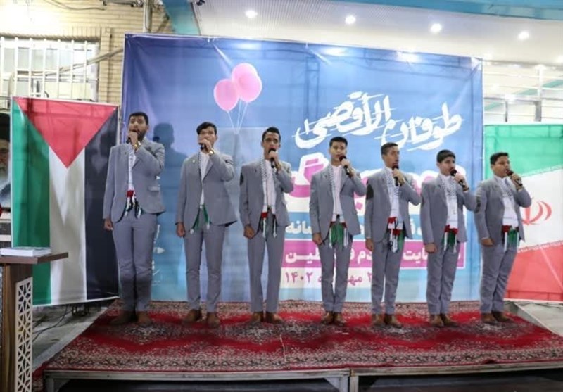 تجمع دانشگاهیان خوزستان در محکومیت اسرائیل + تصاویر