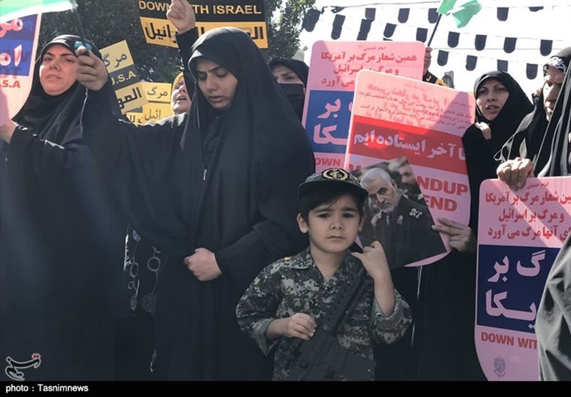 محکومیت جنایات اسرائیل در سرزمین آفتاب/ طنین مرگ بر اسرائیل در زادگاه بنیانگذار انقلاب + فیلم