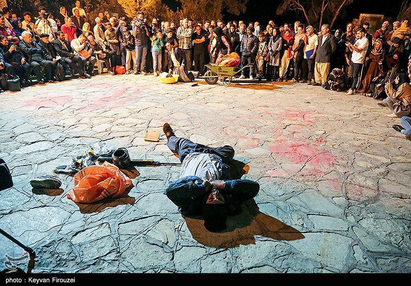 استقبال مردمی از تئاتر خیابانی مریوان + تصاویر