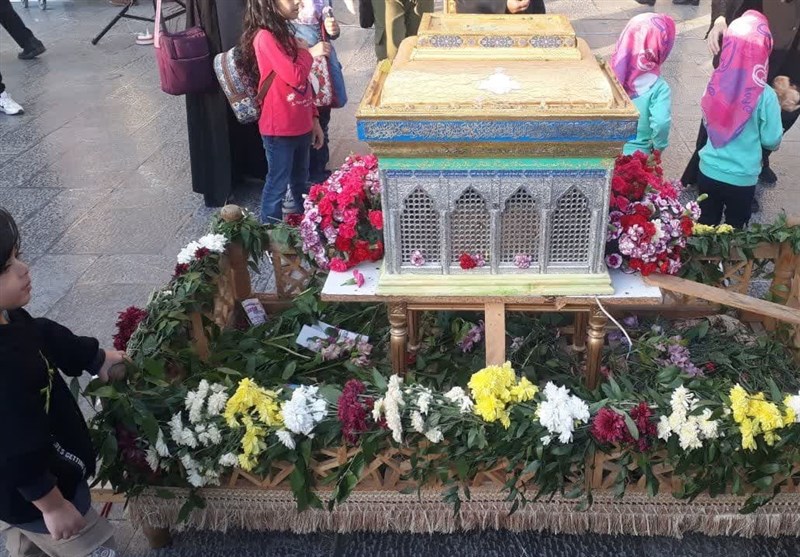 آیین جشن و سرور سالروز ولادت حضرت عبدالعظیم (ع) برگزار شد + تصاویر