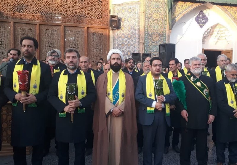 آیین جشن و سرور سالروز ولادت حضرت عبدالعظیم (ع) برگزار شد + تصاویر