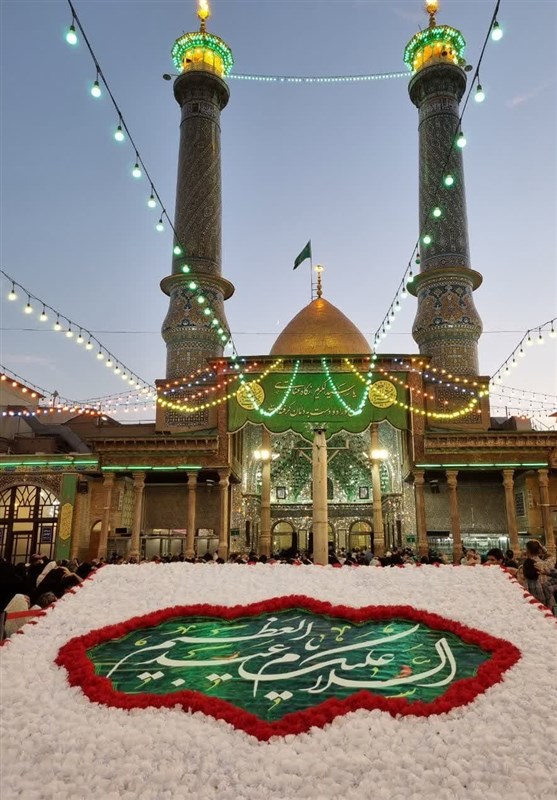 آیین جشن و سرور سالروز ولادت حضرت عبدالعظیم (ع) برگزار شد + تصاویر