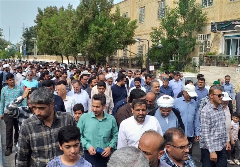 راهپیمایی بوشهریها در محکومیت کودککشی صهیونیستها + فیلم و تصاویر