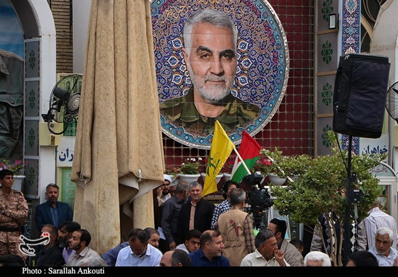 استان کرمان , کشور فلسطین , رژیم صهیونیستی (اسرائیل) , شهید , شهید سپهبد قاسم سلیمانی ,