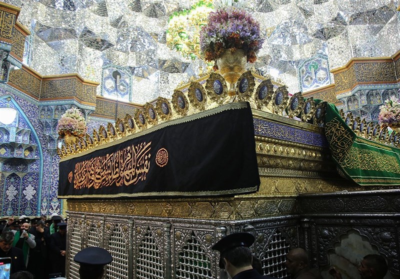 آیین سیاه پوشان حرم مطهر حضرت معصومه (س)