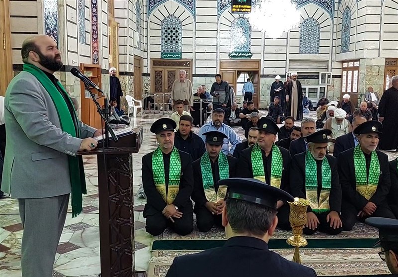 آیین سیاه پوشان حرم مطهر حضرت معصومه (س)