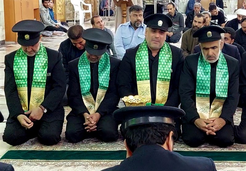 آیین سیاه پوشان حرم مطهر حضرت معصومه (س)