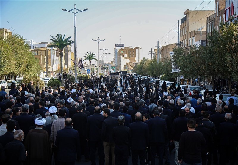 دسته عزاداری خادمان حضرت معصومه(س) + تصاویر