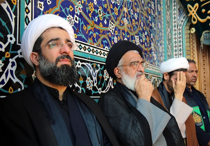 دسته عزاداری خادمان حضرت معصومه(س) + تصاویر