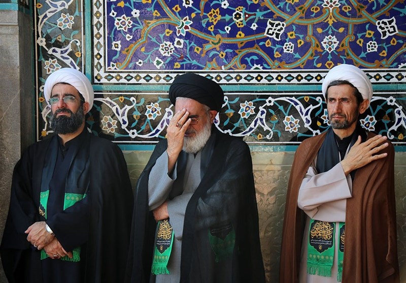 دسته عزاداری خادمان حضرت معصومه(س) + تصاویر