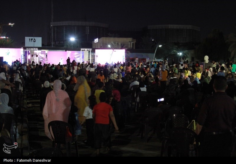 افتتاح آبنمای موزیکال بندرعباس + تصاویر