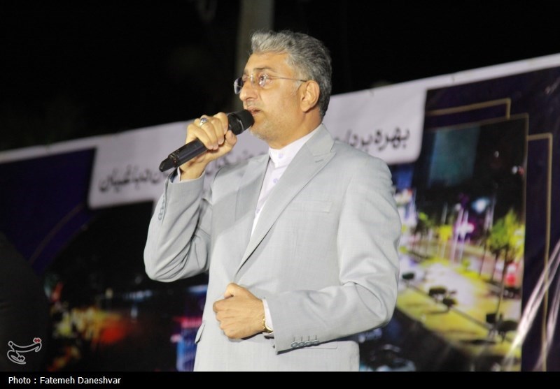 افتتاح آبنمای موزیکال بندرعباس + تصاویر