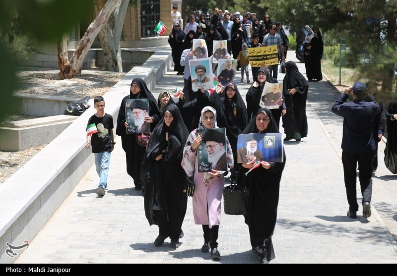 تجمع مردم اصفهان درمحکومیت جنایت رژیم صهیونسیتی+فیلم و تصویر