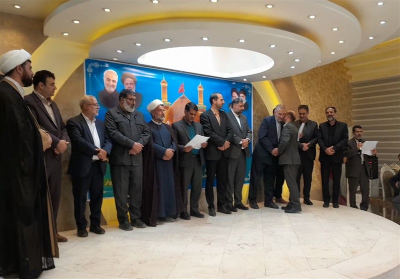 آیین تجلیل از خادمین موکب اربعین امام رضا(ع) در سبزوار برگزار شد