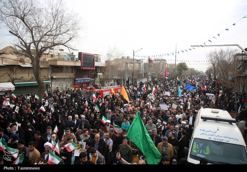 راهپیمایی 22 بهمن , دهه فجر انقلاب اسلامی , اخبار استان قم ,