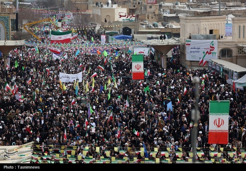 راهپیمایی 22 بهمن , دهه فجر انقلاب اسلامی , اخبار استان قم ,