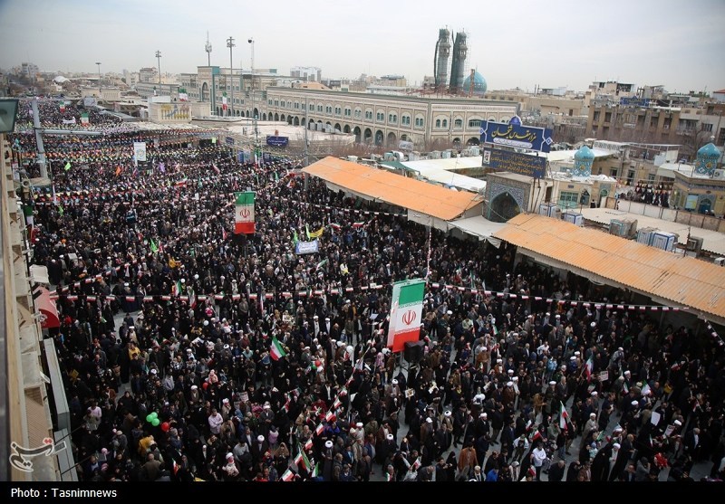راهپیمایی 22 بهمن , دهه فجر انقلاب اسلامی , اخبار استان قم ,