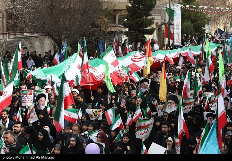 راهپیمایی 22 بهمن , دهه فجر انقلاب اسلامی , اخبار استان قم ,