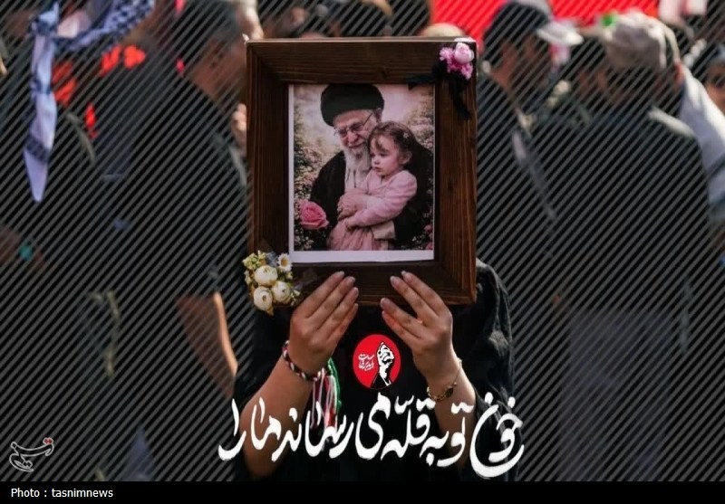 اخبار سنندج , اخبار استان کردستان , تشییع رهبر شهید , شهید امام خامنه ای (ره) , تجمع ,