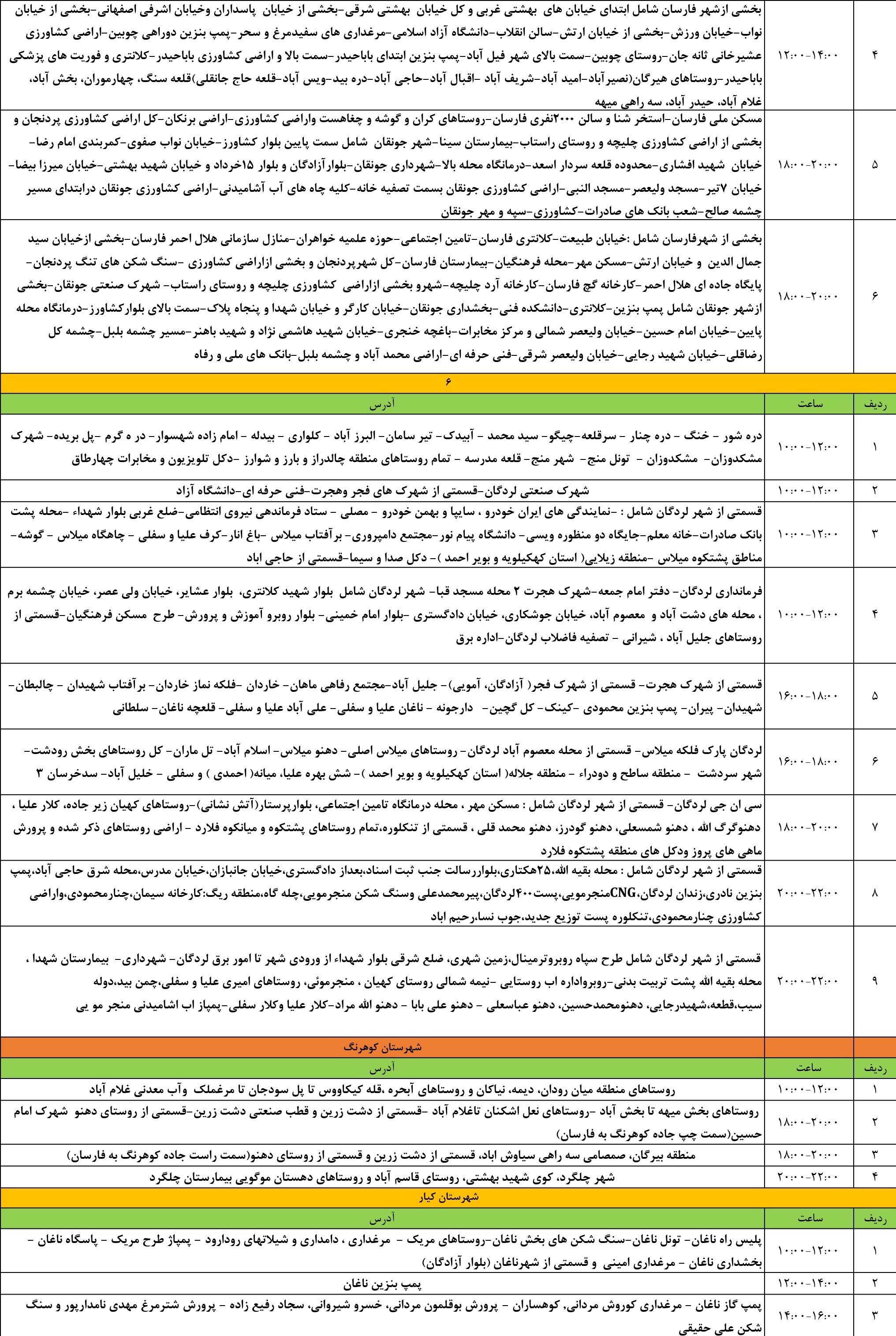 اخبار استان چهارمحال و بختیاری , اخبار شهرکرد ,