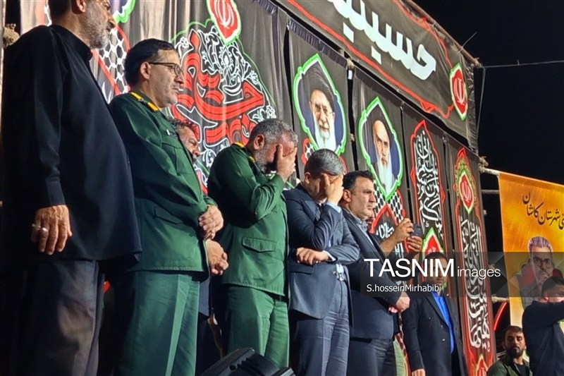 اخبار کاشان , کاشان , اربعین , تشییع شهدا ,