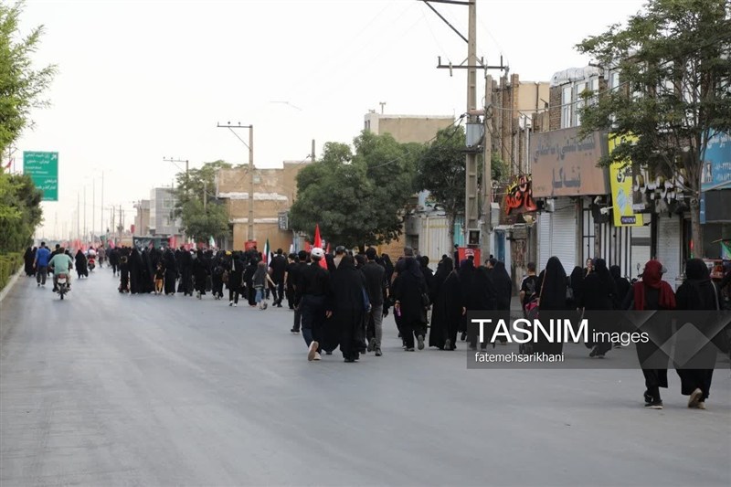 پیاده روی اربعین , اخبار اراک , اربعین 1405 ,