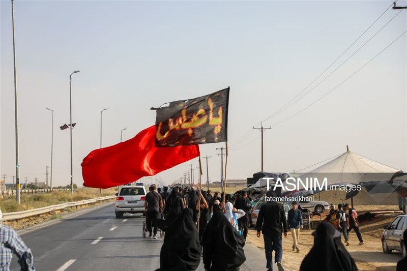 پیاده روی اربعین , اخبار اراک , اربعین 1405 ,