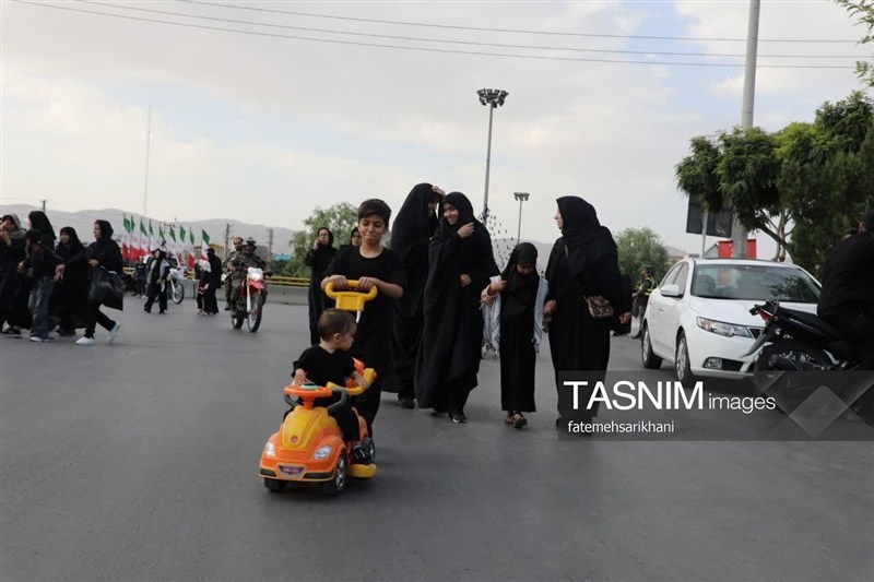 پیاده روی اربعین , اخبار اراک , اربعین 1405 ,