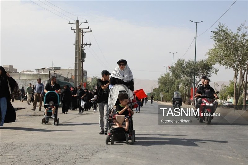 پیاده روی اربعین , اخبار اراک , اربعین 1405 ,