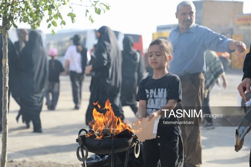پیاده روی اربعین , اخبار اراک , اربعین 1405 ,