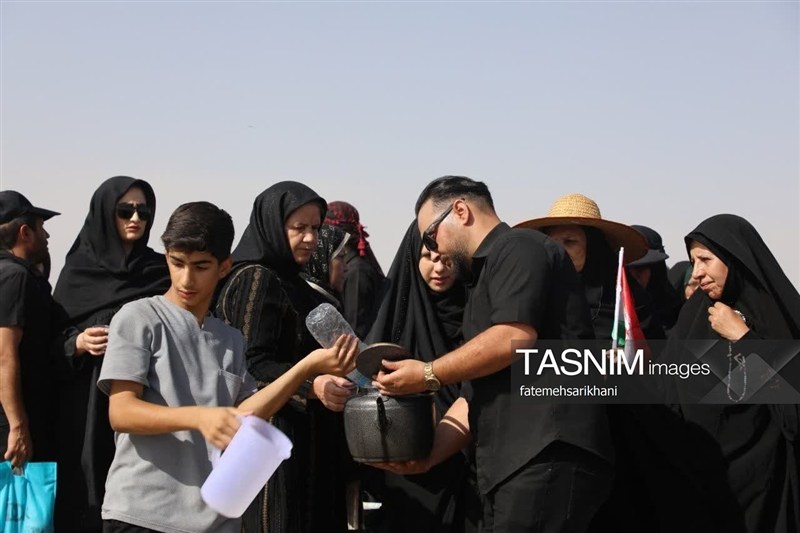 پیاده روی اربعین , اخبار اراک , اربعین 1405 ,