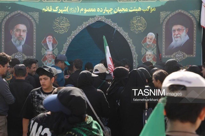 پیاده روی اربعین , اخبار اراک , اربعین 1405 ,