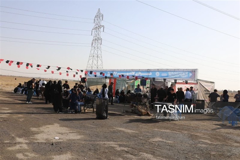 پیاده روی اربعین , اخبار اراک , اربعین 1405 ,