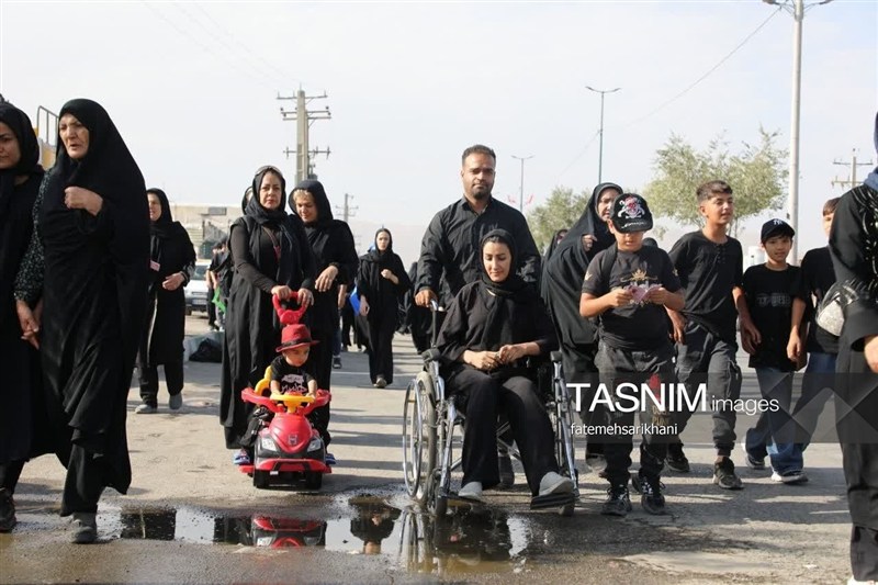 پیاده روی اربعین , اخبار اراک , اربعین 1405 ,