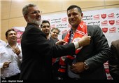 رویانیان مدیرعامل  و دایی سرمربی تیم فوتبال پرسپولیس