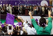 سخنرانی حسن روحانی در جمع مردم  تبریز