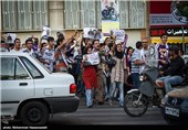 تجمع هواداران نامزدهای انتخابات ریاست جمهوری 
