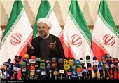  نشست خبری حجت الاسلام حسن روحانی رئیس جمهور منتخب