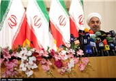  نشست خبری حجت الاسلام حسن روحانی رئیس جمهور منتخب