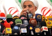  نشست خبری حجت الاسلام حسن روحانی رئیس جمهور منتخب