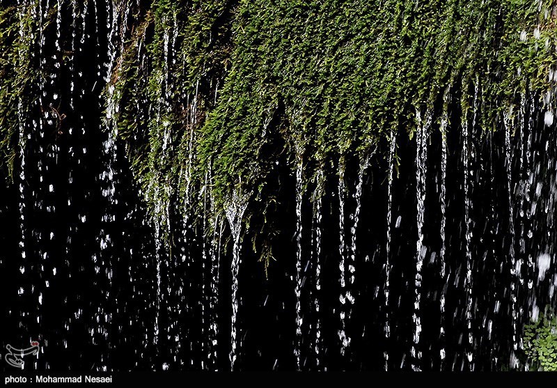 آبشار کبود چال در استان گلستان