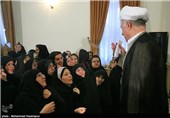 دیدار بانوان نخبه و فعال سیاسی با آیت الله هاشمی رفسنجانی