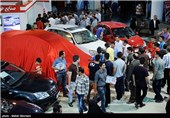 صف طولانی "سلفی" با خودروهای لوکس و چینی/حواله‎فروشی 2008 به نمایشگاه خودرو هم رسید + عکس