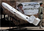 در حاشیه مراسم رونمایی از  پهپاد یسیر