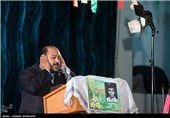 قرائت قرآن توسط کریم منصوری در همایش گردهمایی بسیجیان قوه قضائیه
