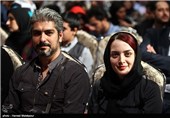 مهدی پاکدل و همسرش بهنوش طباطبایی در افتتاحیه بیست و هفتمین جشنواره بین‌المللی فیلم‌های کودکان و نوجوانان